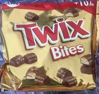 Mängden socker i Twix bites