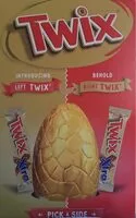 Mängden socker i Twix Easter Egg Packet