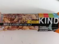 Mängden socker i Maple glazed pecan & sea salt