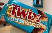 Mängden socker i Twix caramel beurre salé