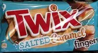 Mängden socker i TWIX SALTED CARAMEL