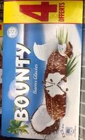 Mängden socker i Bounty