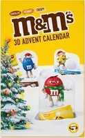 Mängden socker i Calendrier de l’Avent