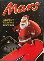 Mängden socker i Calendrier de l’avent