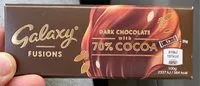Mängden socker i GALAXY FUSIONS DARK CHOCOLATE