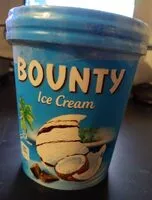 Mängden socker i Bounty ICE cream