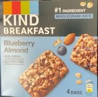 Mängden socker i Blueberry Almond