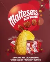 Mängden socker i Maltesers buttons
