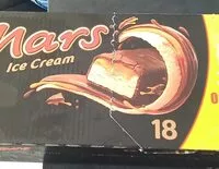 Mängden socker i Mars