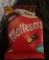 Mängden socker i Maltesers dark