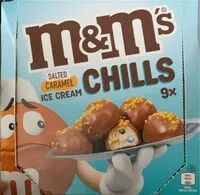 Mängden socker i M&m’s chills