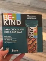 Mängden socker i Dark Chocolate Nuts et Sea Salt