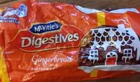 Mängden socker i Digestives - Gingerbread