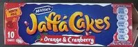Mängden socker i Jaffa Cakes Orange and Cranberry