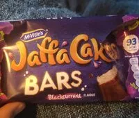 Mängden socker i Jaffa Cakes Bars Blackcurrant