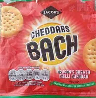 Mängden socker i Dragon breath chilli cheddars