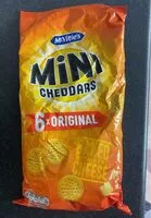 Mängden socker i Mini Chedders