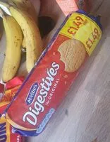 Mängden socker i Digestives