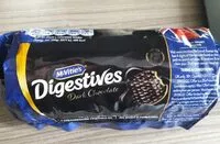 Mängden socker i Mc Vitie's digestives (dark chocolate)
