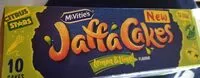 Mängden socker i Jaffa cakes lemon & lime flavour