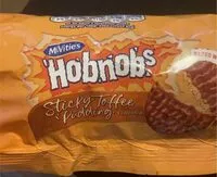 Mängden socker i Hobnobs Sticky Toffee Pudding flavour