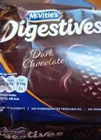 Mängden socker i Digestives Dark chocolate