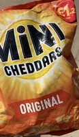 Mängden socker i Mini Cheddars Original