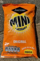 Mängden socker i Mini Cheddars Original