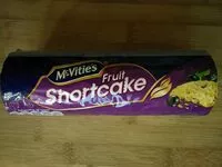 Mängden socker i McVitie's Fruit Shortcake