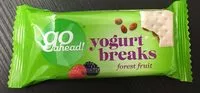 Mängden socker i Go Ahead! 2 Yogurt Breaks Forest Fruit
