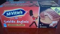 Mängden socker i Sablés Anglais - Caramel filant