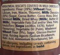 Mängden socker i Mcvities Milk Chocolate Digestives Tube