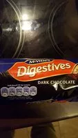 Mängden socker i McVitie's Digestives Dark Chocolate