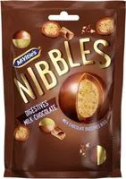 Mängden socker i McVitie's Nibbles Milk Chocolate Digestives Bites