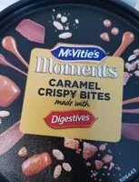 Mängden socker i Caramel crispy bites