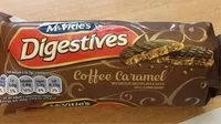 Mängden socker i Mcvitie's Digestive Biscuits, Coffee Caramel