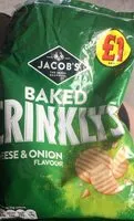 Mängden socker i Baked crinklys
