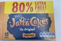 Mängden socker i Jaffa cakes