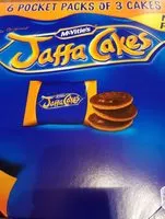 Mängden socker i Jaffa Cakes 6×snack pack
