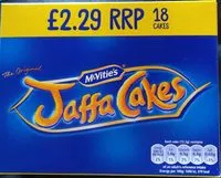 Mängden socker i Jaffa Cakes
