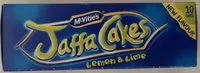 Mängden socker i Jaffa Cakes Lemon & Lime