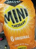 Mängden socker i Mini Cheddars 6 Original