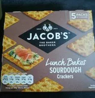 Mängden socker i Lunch bakes sourdough crackers