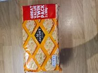 Mängden socker i Cream crackers