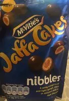 Mängden socker i McVitie's Jaffa Cake Nibbles