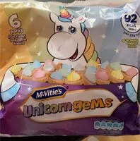 Mängden socker i Unicorngems