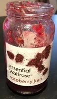 Mängden socker i Essential Waitrose Raspberry Jam