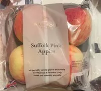 Mängden socker i Suffolk Pink Apples