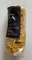 Mängden socker i Medium Egg Noodles