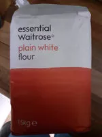Mängden socker i Essential waitrose plain white flour